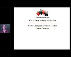 Puzzle Time ~ Play This Hand With Me 5-5