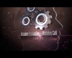 Mistaken Explanation - Mistaken